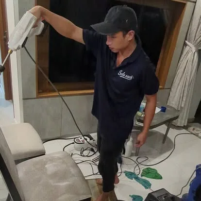 Hình ảnh giặt ghế văn phòng thực tế của Sofa Sạch 2