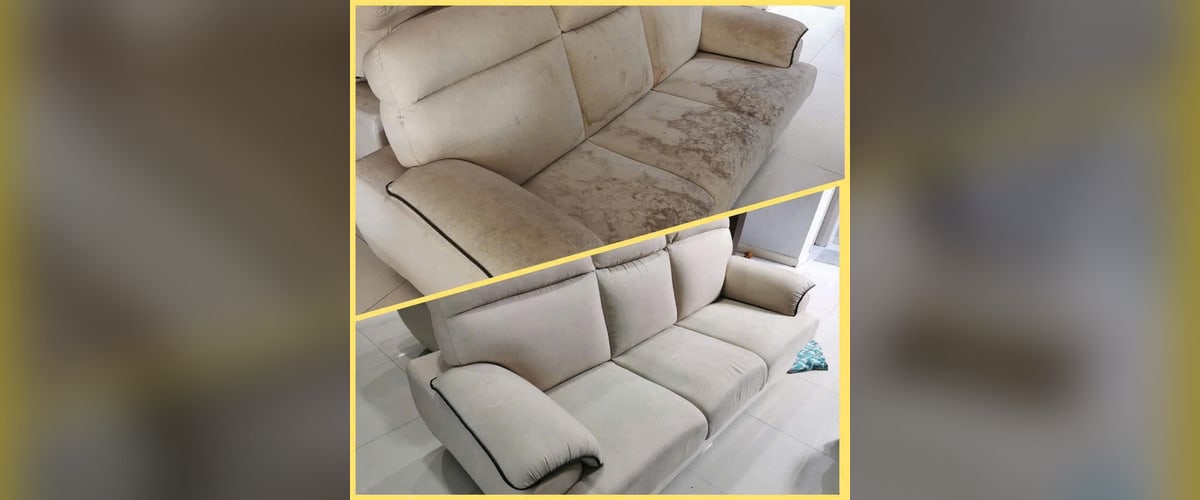 Hình ảnh trước và sau giặt sofa Sofa Sạch 5
